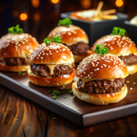 Chef Don's Catering | Mini-Kobe Beef Sliders